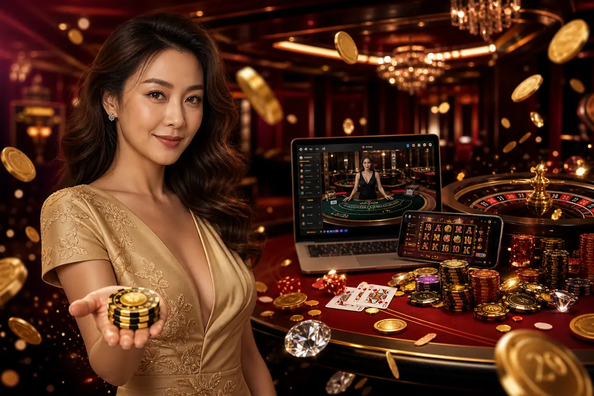 payung99 Casino suasana meja live dealer